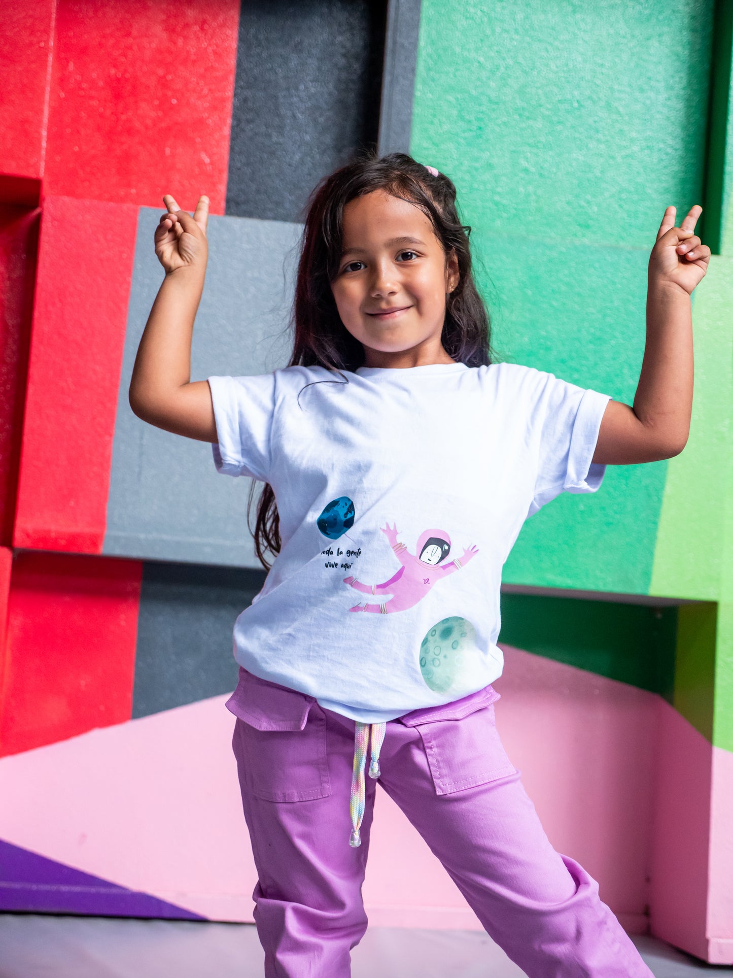 Camiseta Astronauta Niña