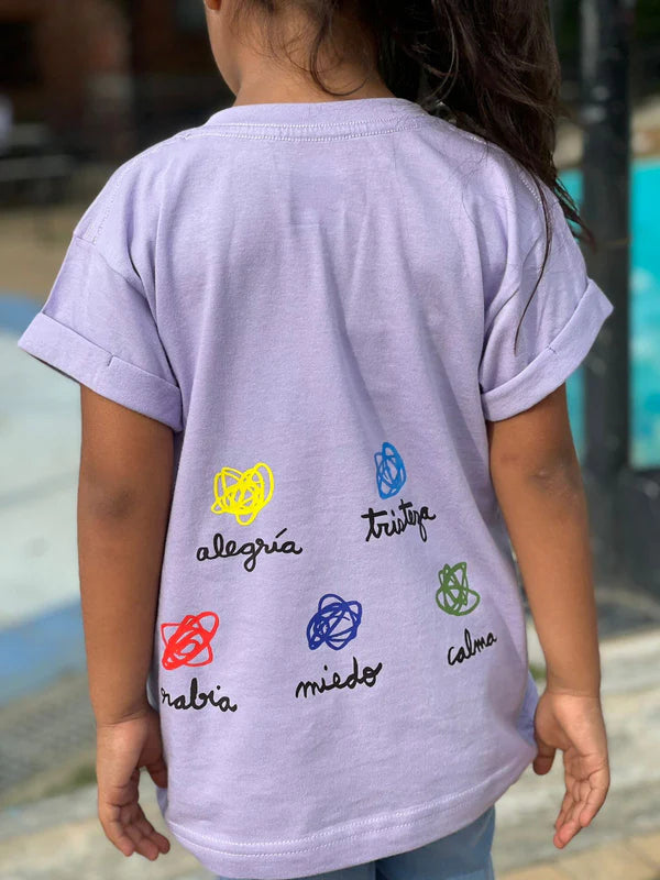 Camiseta Mounstro De Colores Niña